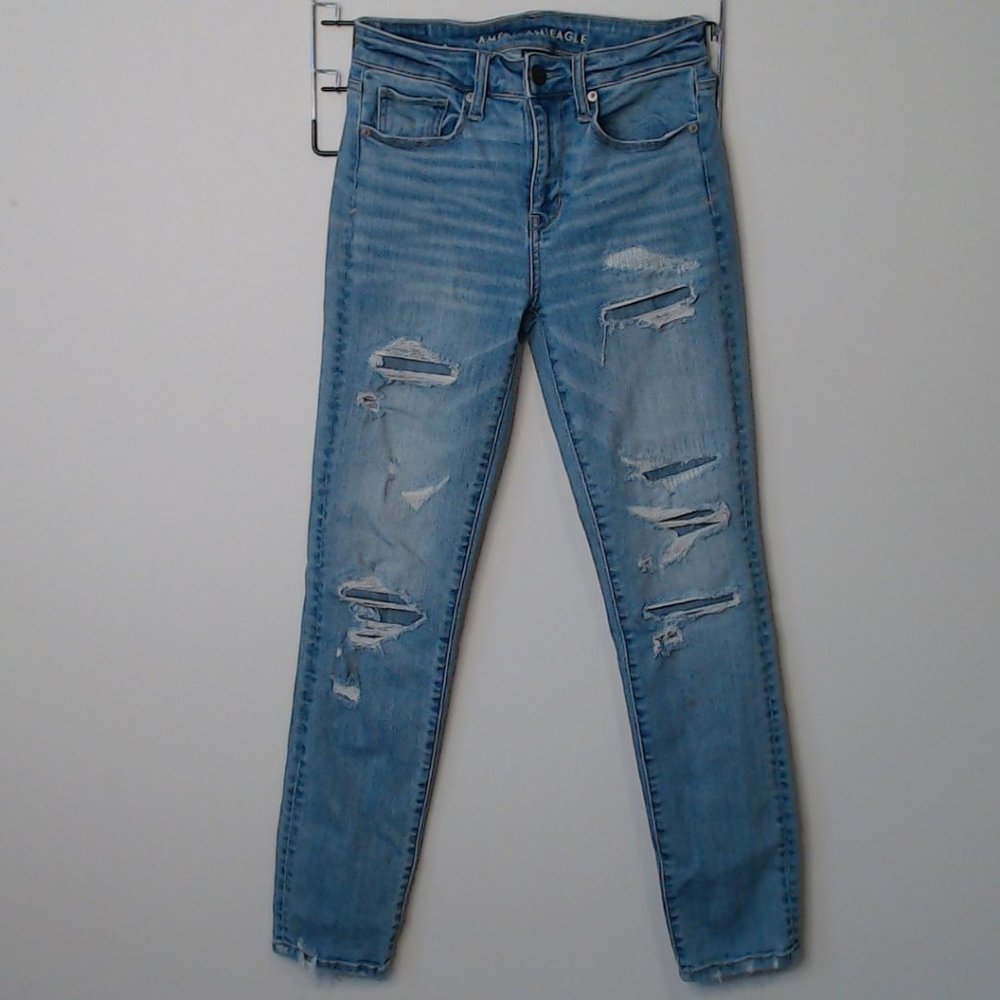 American Eagle High Rise Skinny Jeans